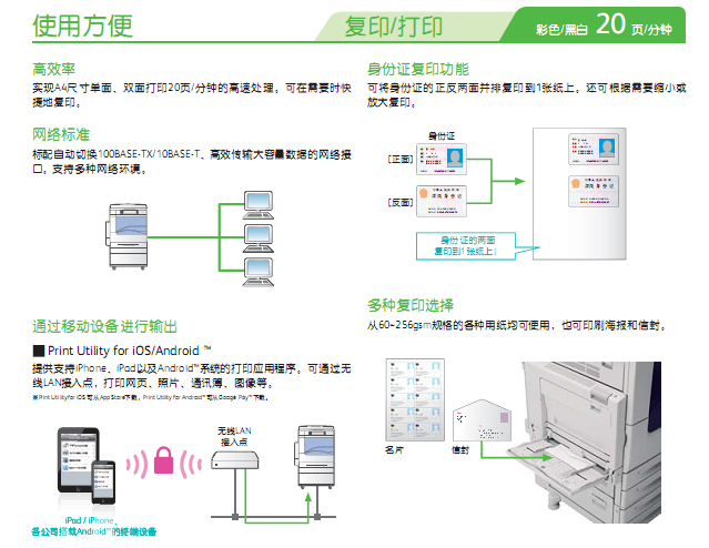 富士施樂(lè)DocuCentre C2263L A3含打印彩色數(shù)碼復(fù)印機(jī)